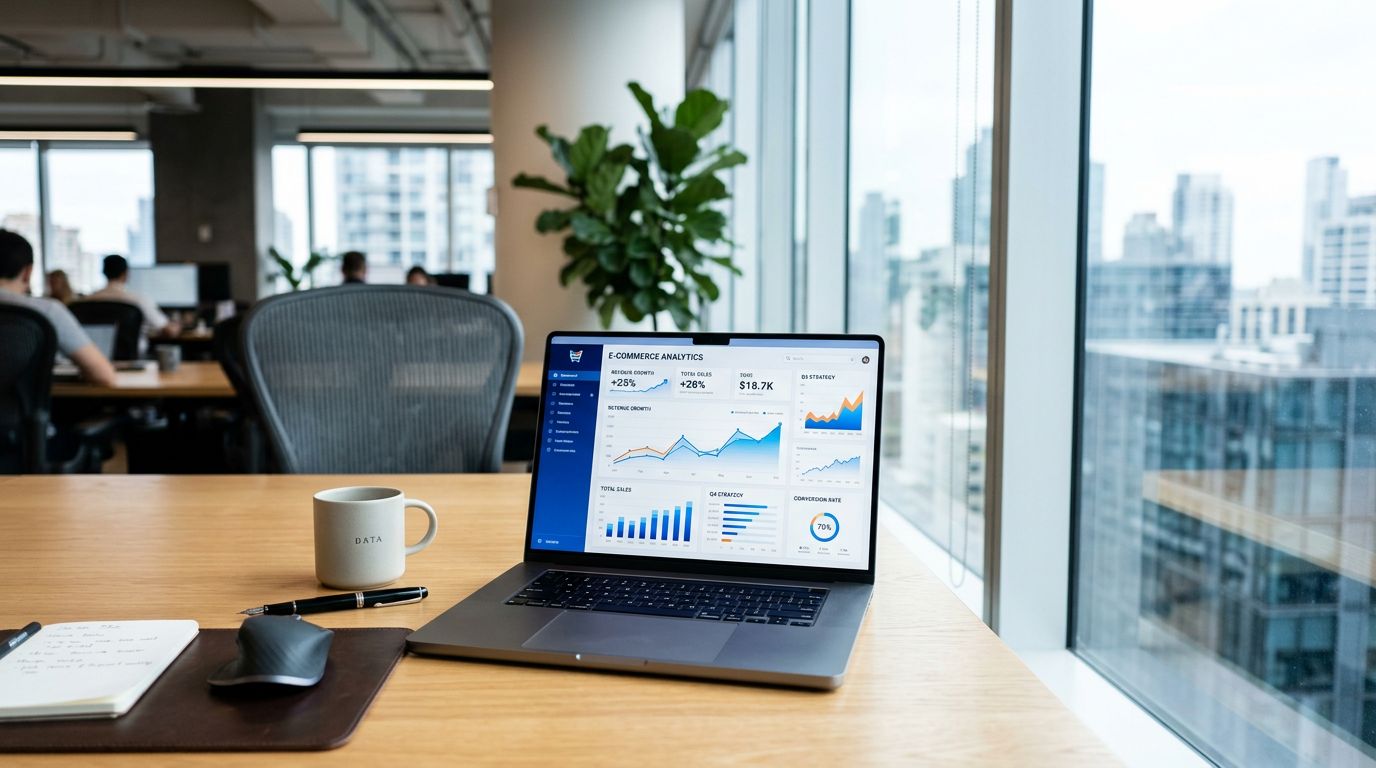 2026 e-ticaret sitesi kurma maliyeti: dijital büyüme ve yatırımın temsili.