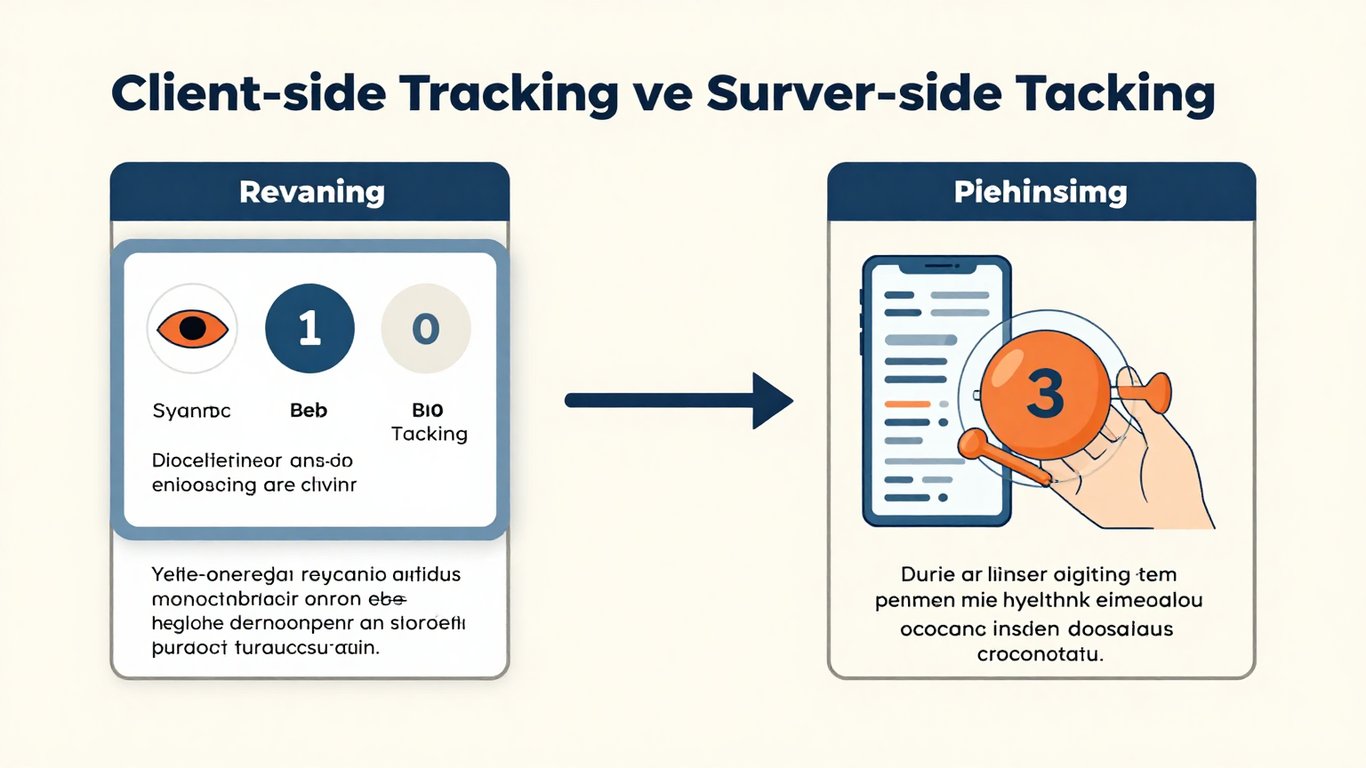 Client-side ve Server-side veri akışı karşılaştırması
