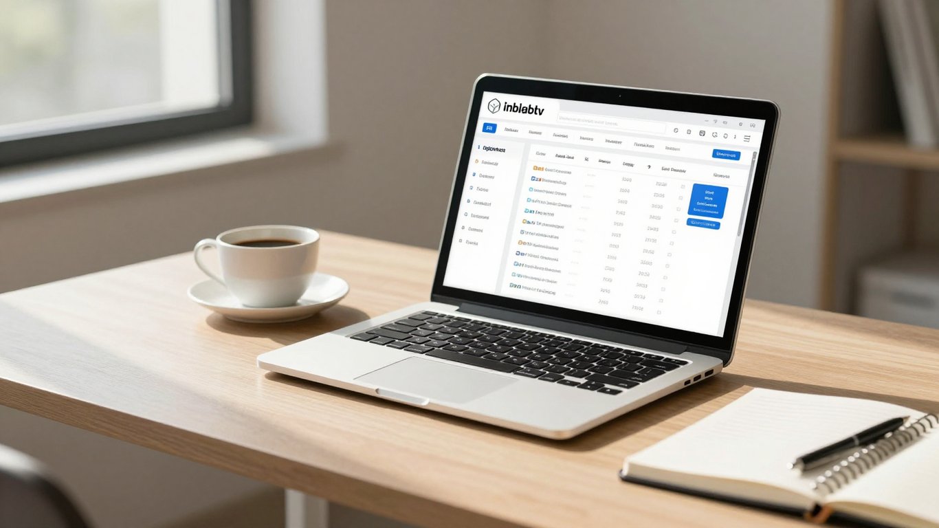 Profesyonel kurumsal e-posta yönetim paneli ve modern çalışma ortamı