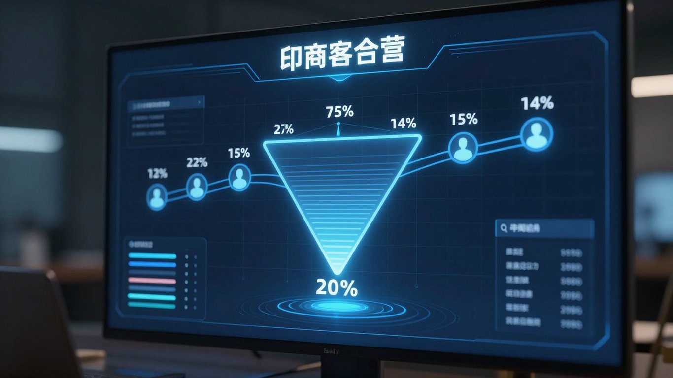 E-ticaret satış hunisi ve kullanıcı kayıp oranlarını gösteren dijital veri tablosu