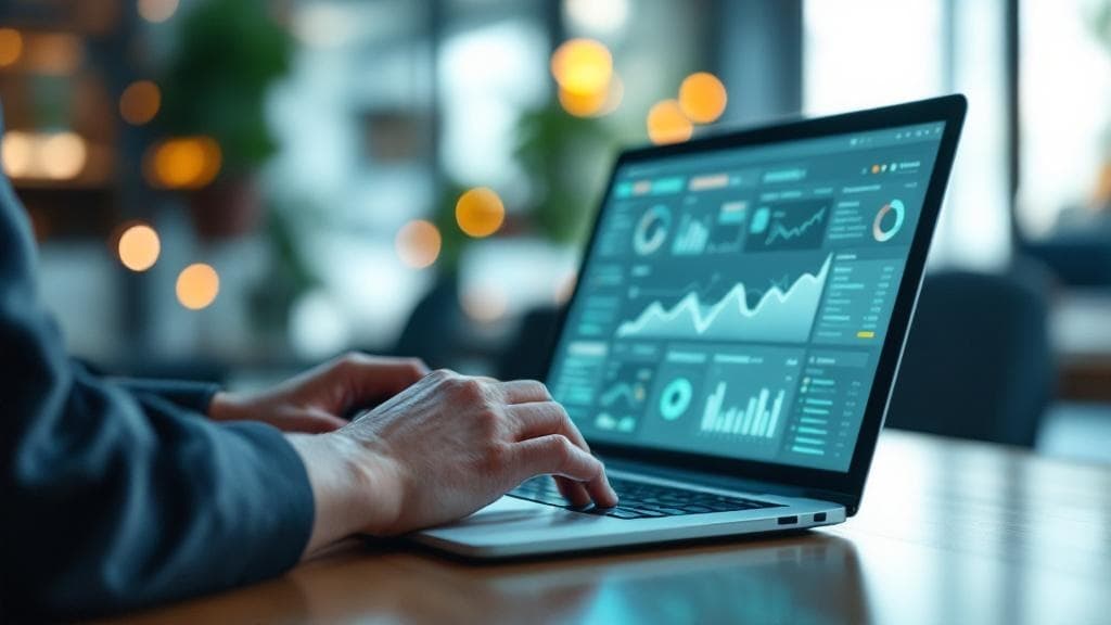 Google Ads uzman moduna geçiş yapan profesyonellerin dijital kontrolünü gösteren bir sahne.