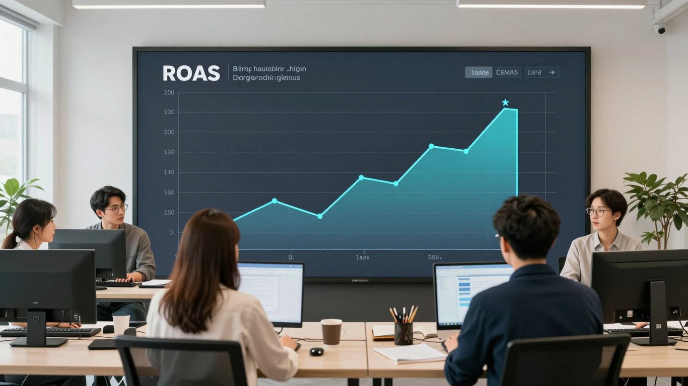 1:12 ROAS grafiksel başarı görseli