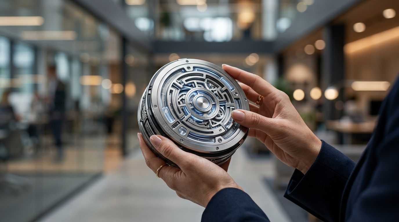 Google Ads'te 'aklı olana' avantaj sağlayan Ad Rank formülünü temsil eden görsel.