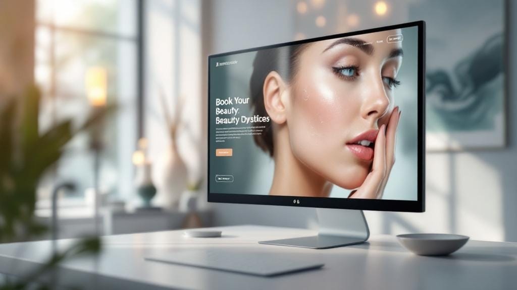 Estetik güzellik merkezi web sitesi tasarımı ve randevu sistemi.