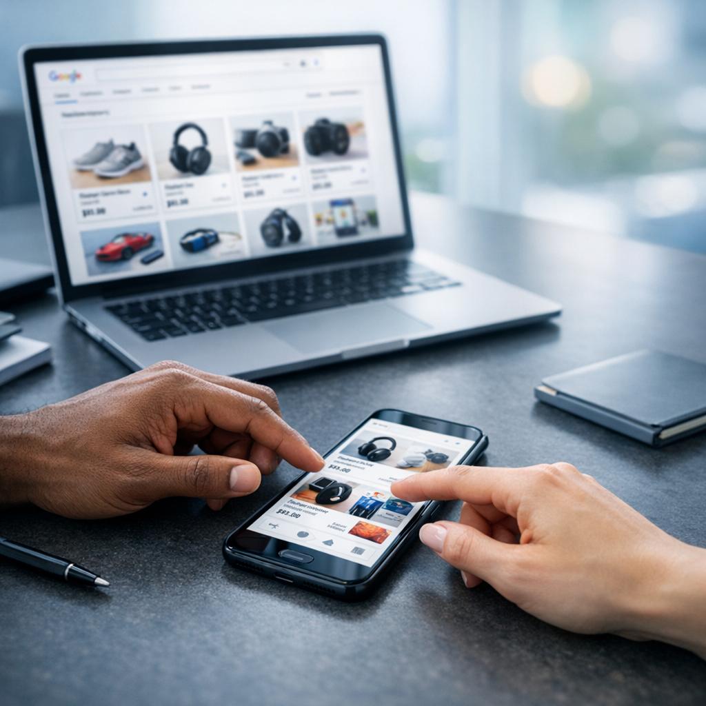 E-ticaret siteleri için Google Shopping reklamları ile hızlı trafik artışı ve satış dönüşümü.