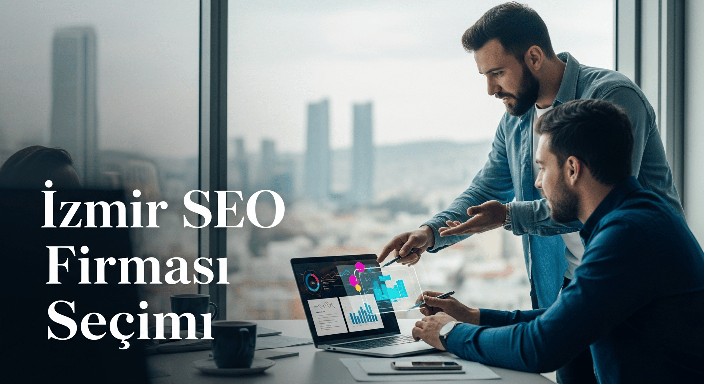 İzmir'de bir SEO firması seçerken dikkat edilmesi gerekenleri anlatan profesyonel bir ekip.