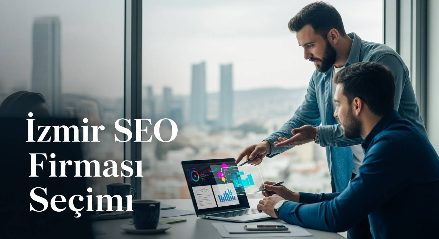 İzmir'de bir SEO firması seçerken dikkat edilmesi gerekenleri anlatan profesyonel bir ekip.