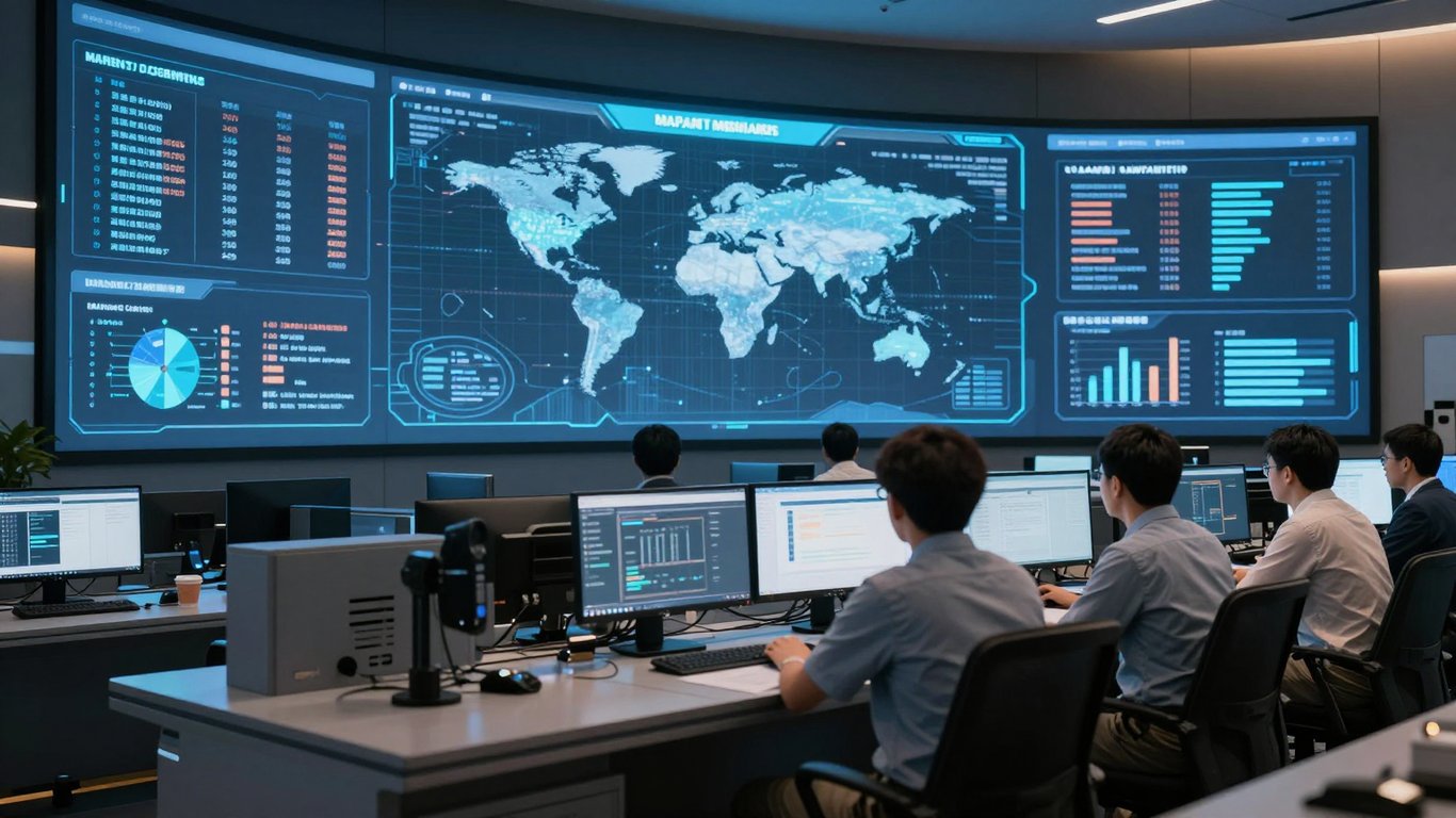 Savunma sanayii için küresel dijital veri analizi yapan profesyonel ekip