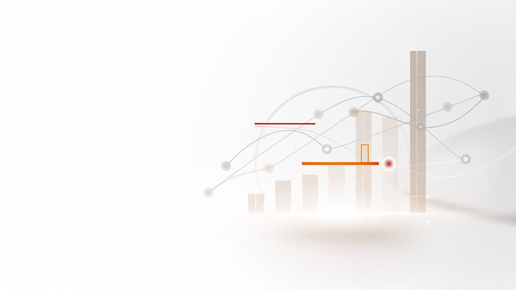 Google Ads reklam maliyetlerini gösteren soyut, modern görsel.