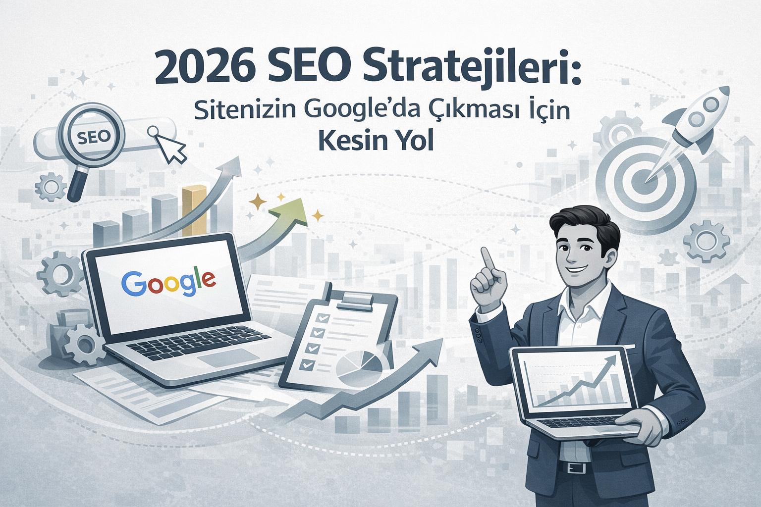 2026 SEO Stratejileri: Sitenizin Google'da Çıkması İçin Kesin Yol