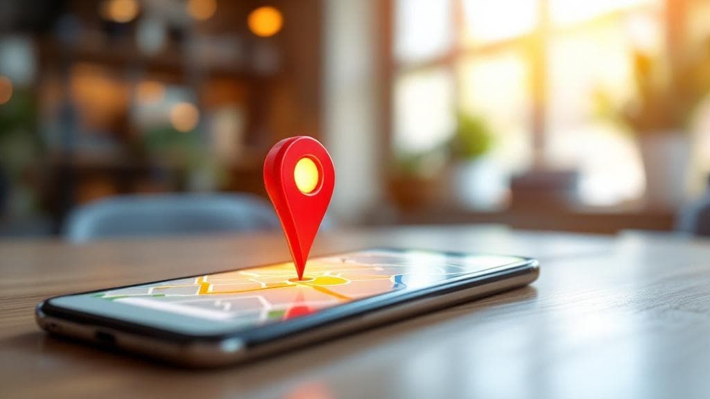 Google Haritalar'da işletmenizin görünürlüğünü artıran pin.