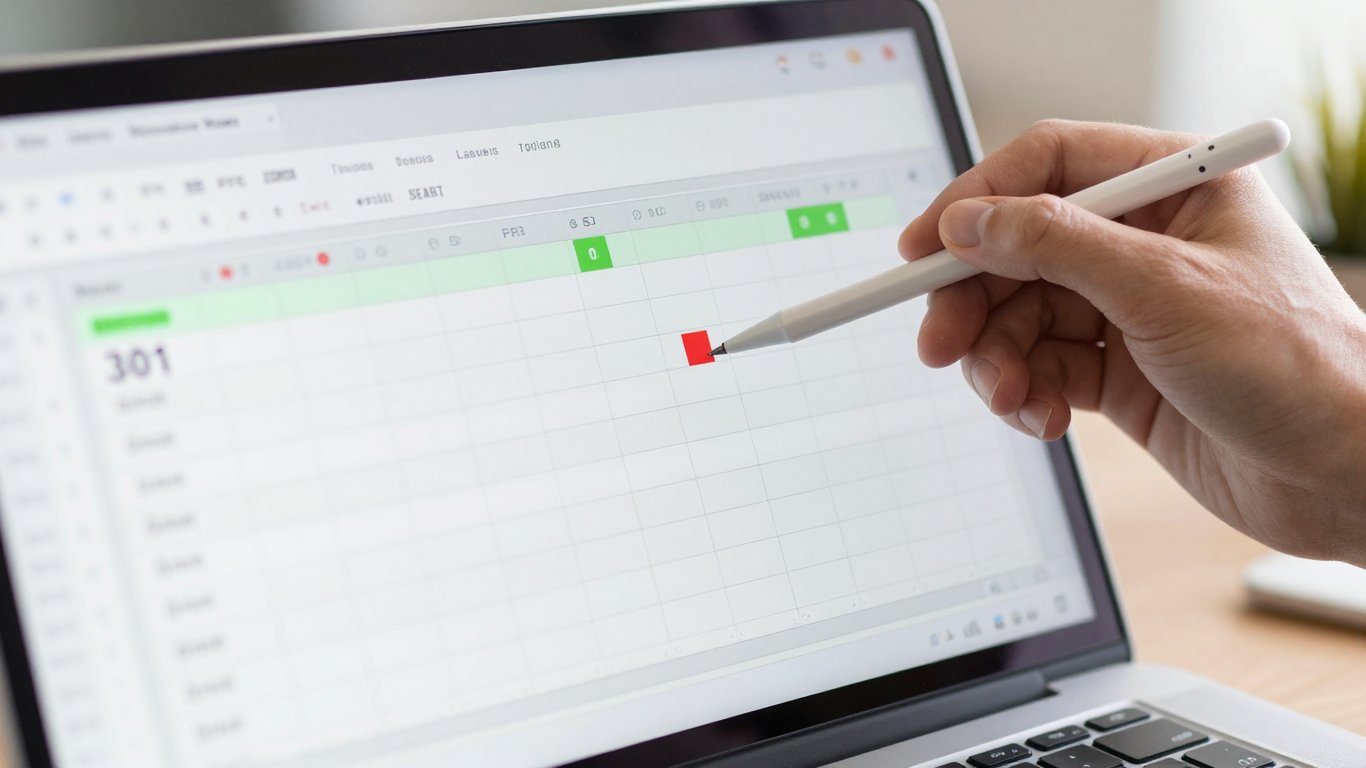 Web sitesi yönlendirme haritası üzerinde çalışan bir uzman