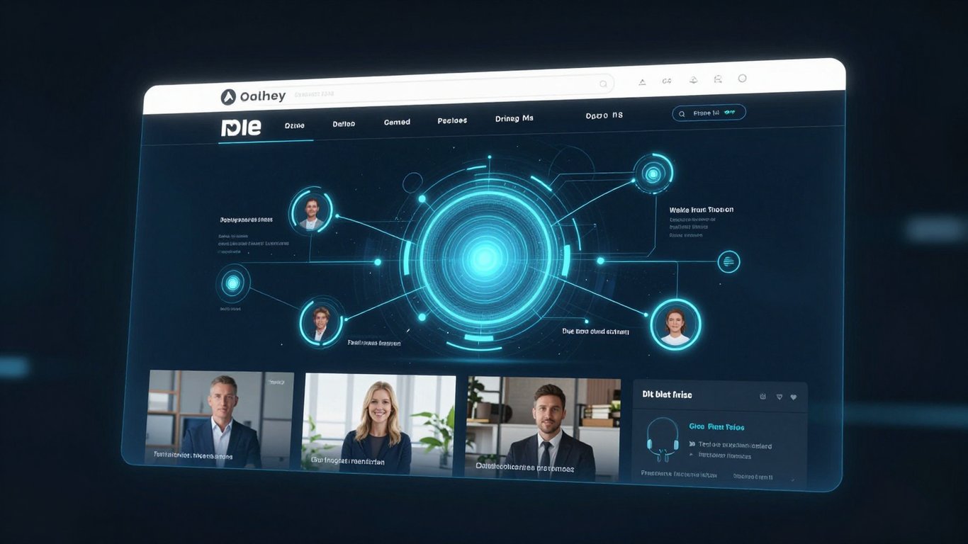 Yapay zeka ile gerçek zamanlı olarak değişen dinamik web sitesi arayüzü