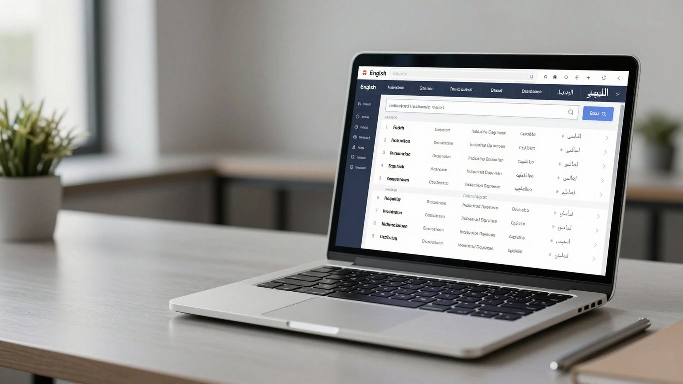 Farklı dillerde sanayi odaklı uluslararası SEO sonuçları