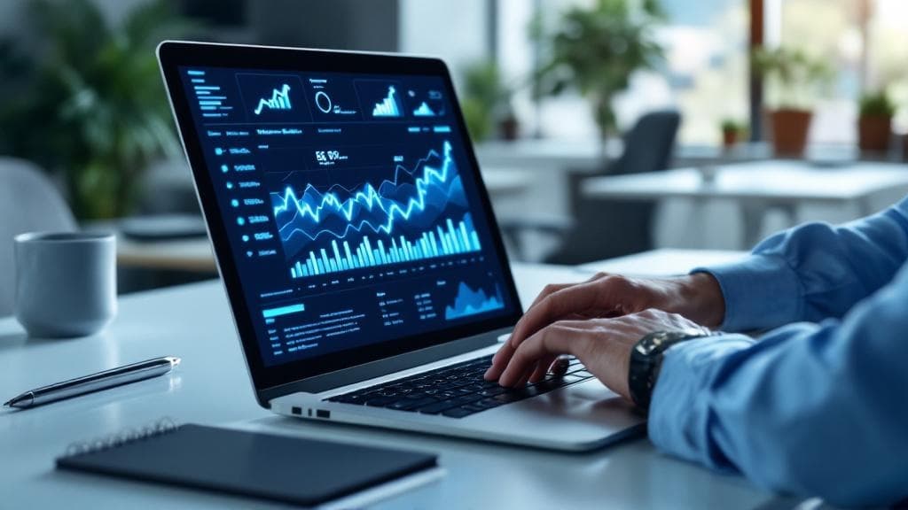 Yapay zeka destekli dijital pazarlama bütçesi hesaplama ve veri analizi.