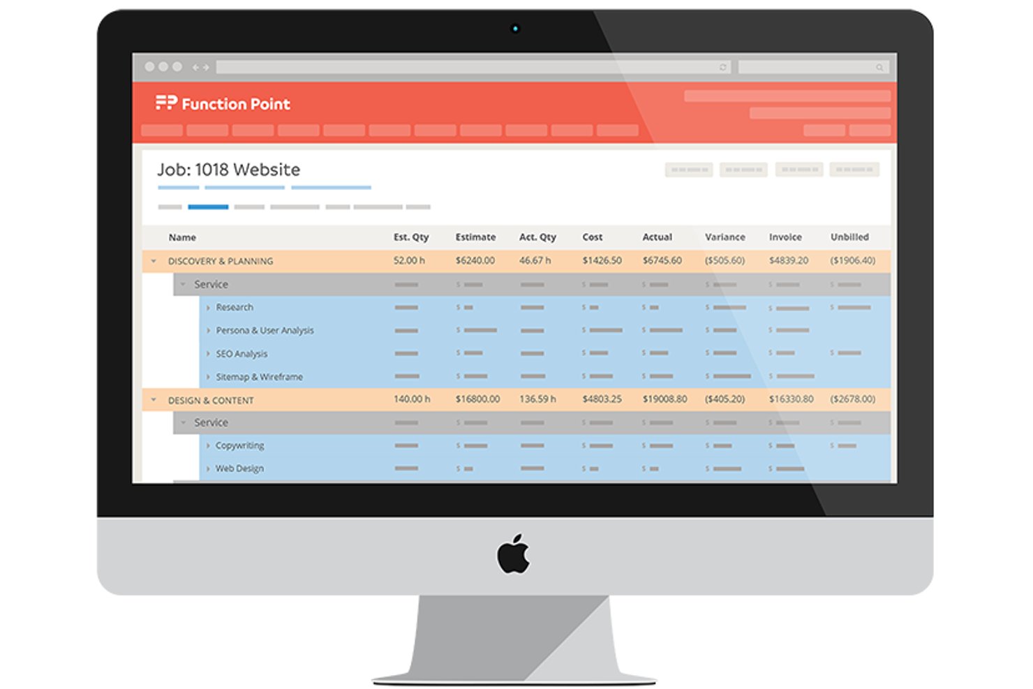 Function Point screenshot - I 10 migliori software di gestione dei progetti per i servizi professionali selezionati per il 2026