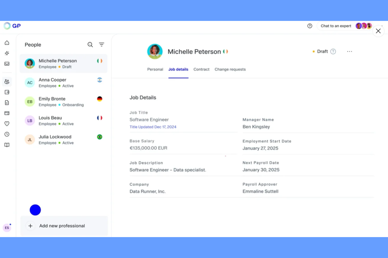 G-P screenshot - Les 10 meilleurs services d’employeur de référence en Israël en 2026