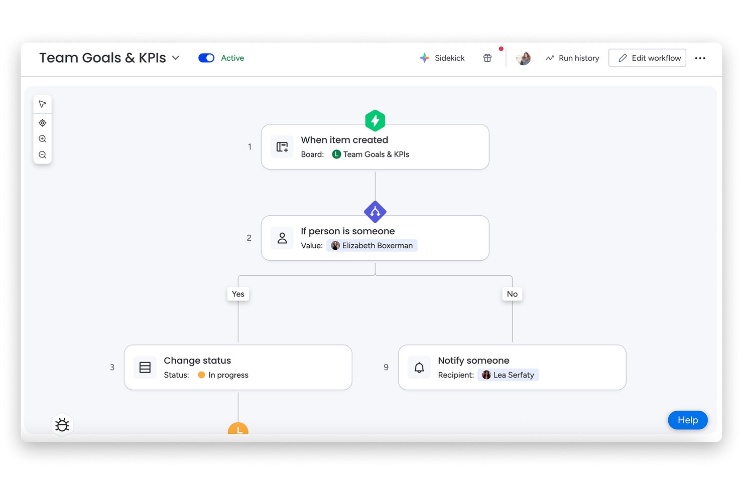 monday AI Workspace screenshot - Le 10 migliori alternative e concorrenti a Basecamp nel 2026