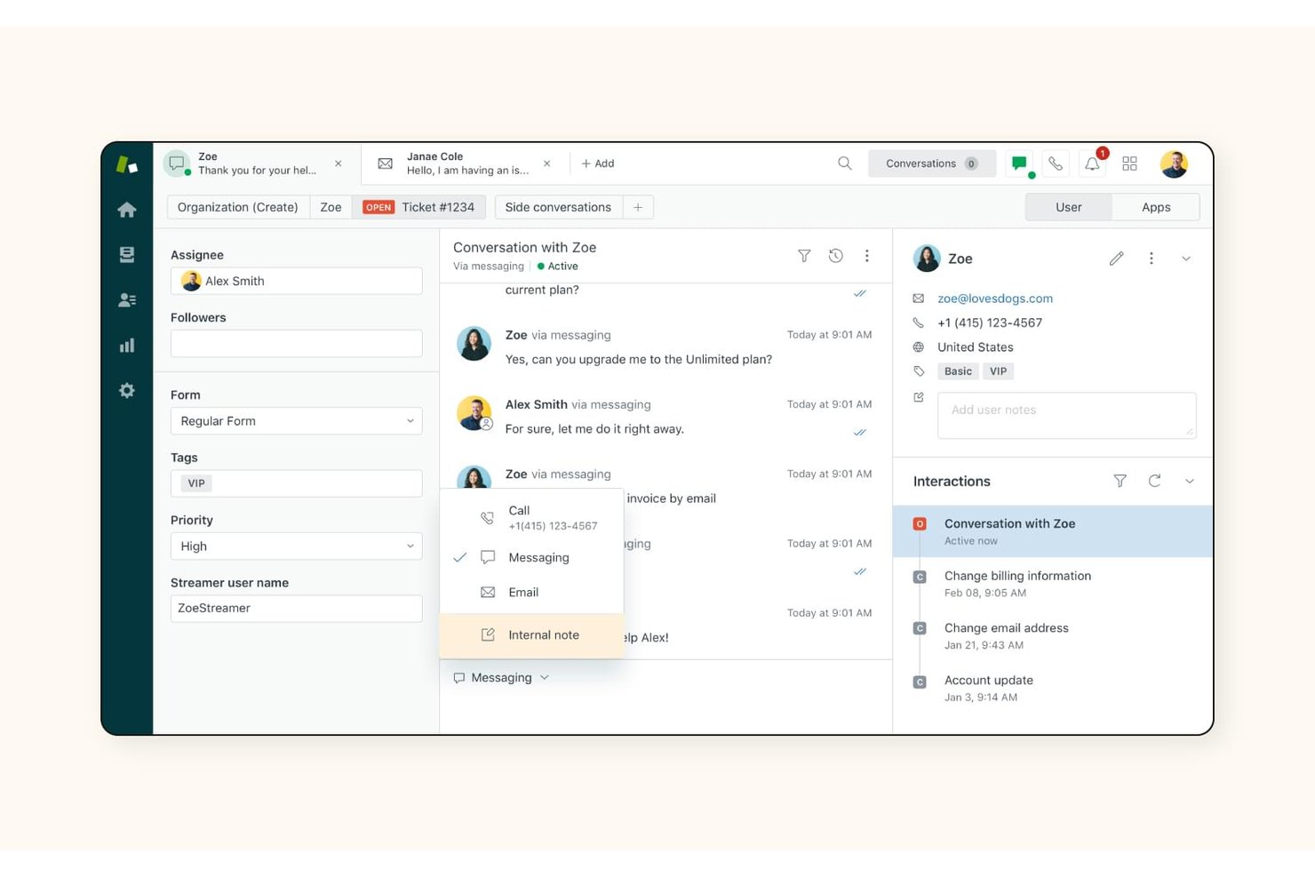 Zendesk screenshot - 10 Best Free Customer Service Software of 2026