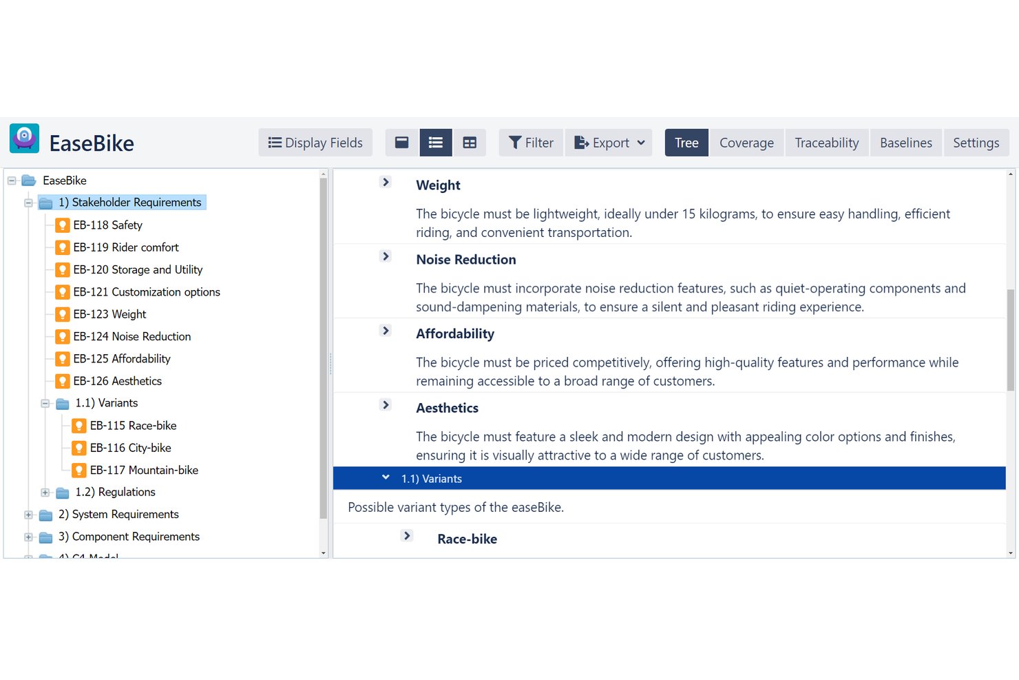 R4J Requirements Management for Jira screenshot - 10 mejores selecciones de software de requisitos de producto en 2026