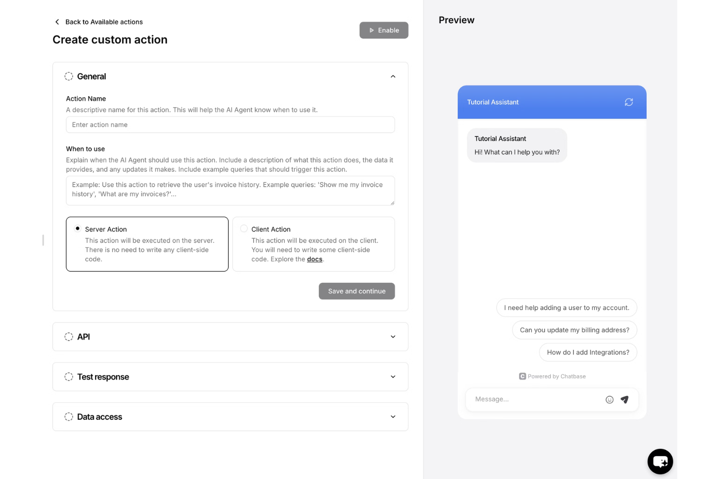 Chatbase screenshot - Die 10 besten Omnichannel-Kundenservice-Tools für 2026
