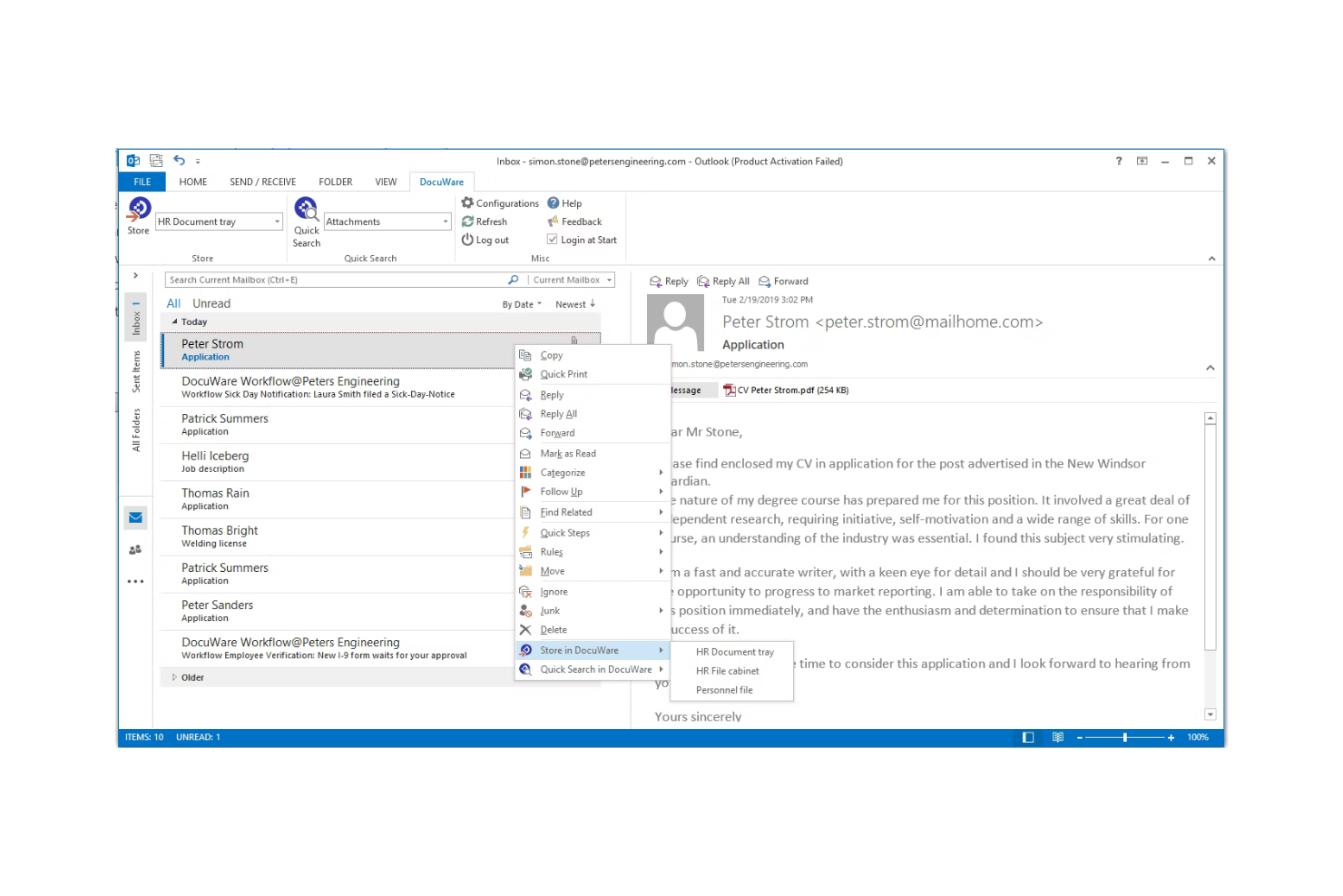 DocuWare screenshot - 10 Best Document Management Software for Education in 2026
