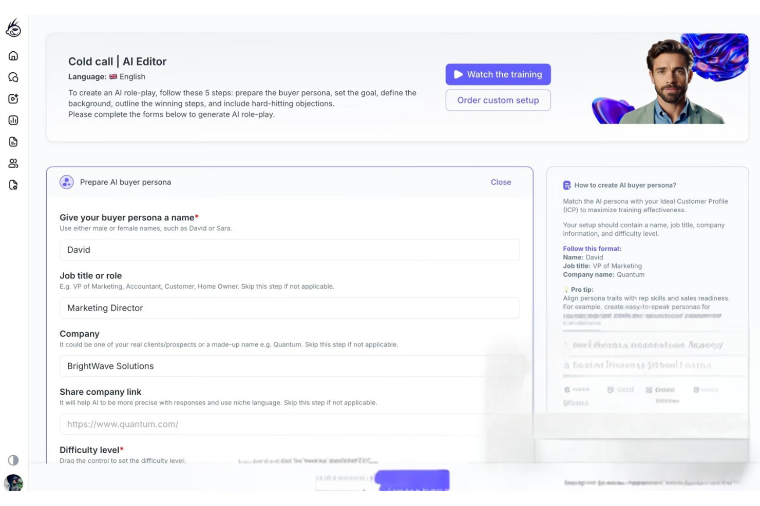 PitchMonster screenshot - 10 Best AI Tools for Training and Development Reviewed in 2026