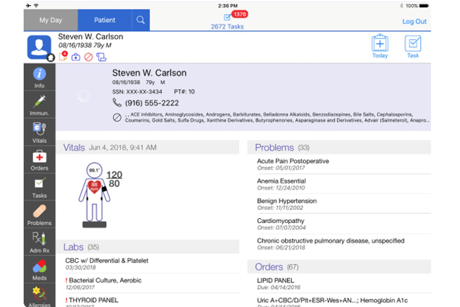 Greenway Health's Intergy screenshot - 10 Best Urology EMR for 2026 [My Reviews]