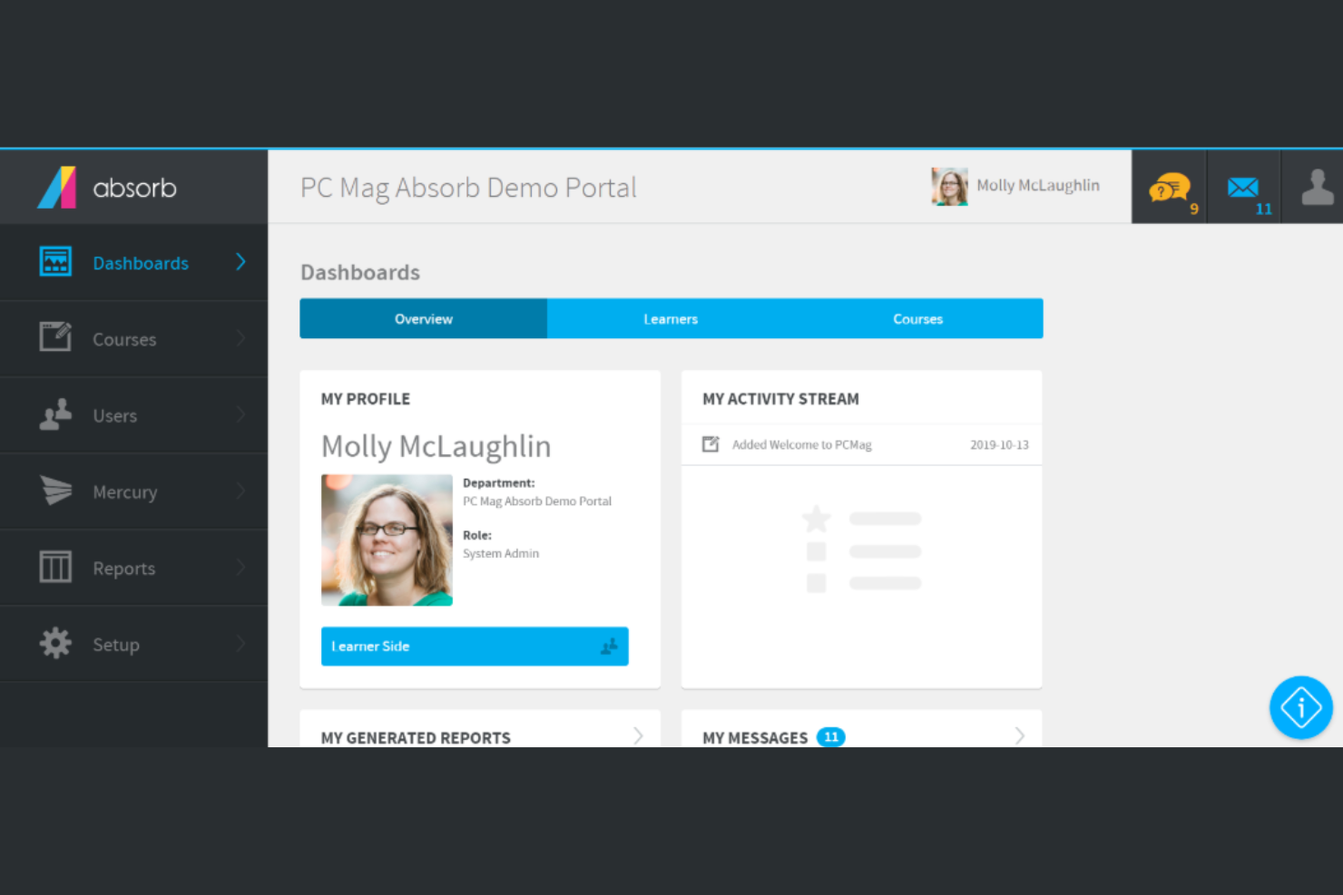 Absorb screenshot - 10 Best iSpring Learn Alternatives Reviewed in 2026