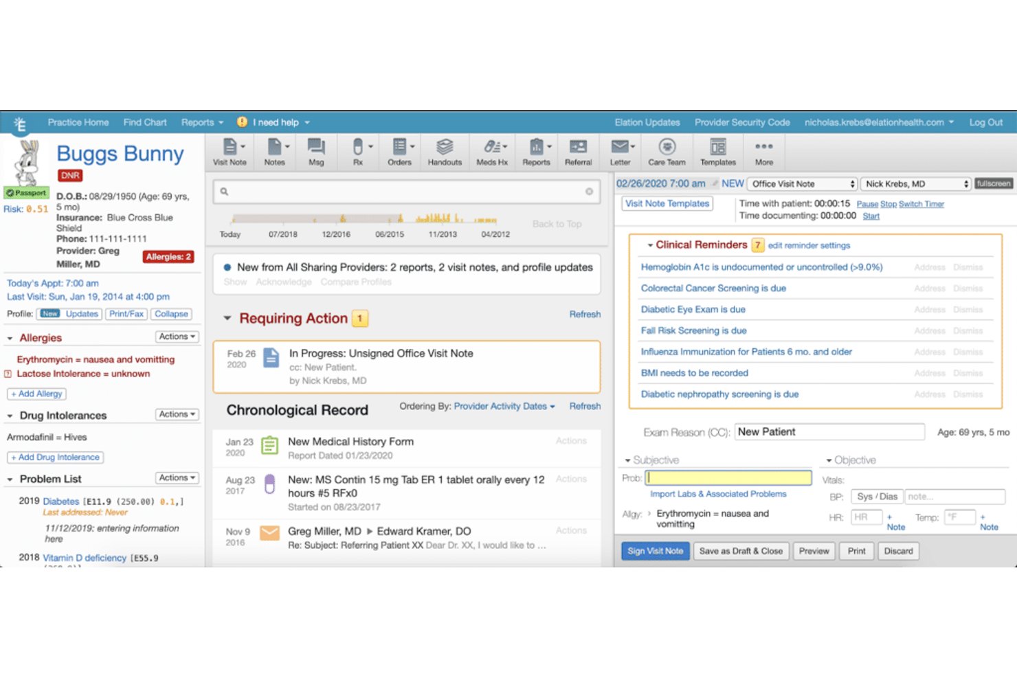 Elation Health screenshot - 10 Meilleurs Logiciels de Portail Patient DME en 2026