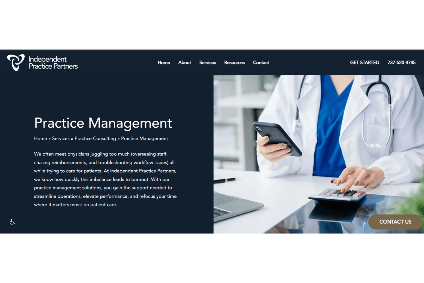 Independent Practice Partners advises on RCM, billing, compliance, and startups.