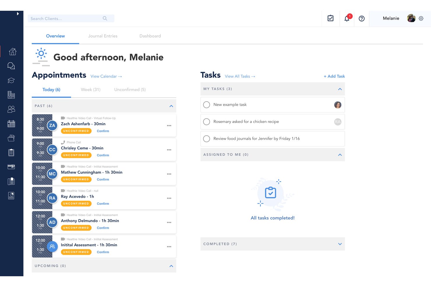 Healthie screenshot - 10 Best EMR Systems in 2026
