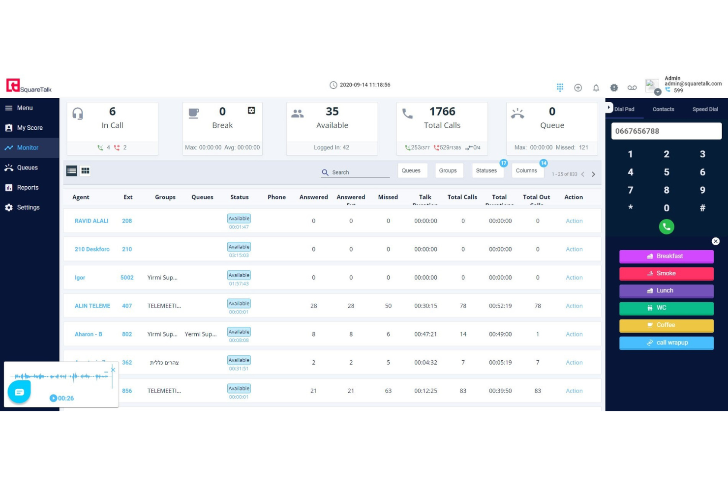 Squaretalk screenshot - 10 Best Inbound Call Center Software Of 2026