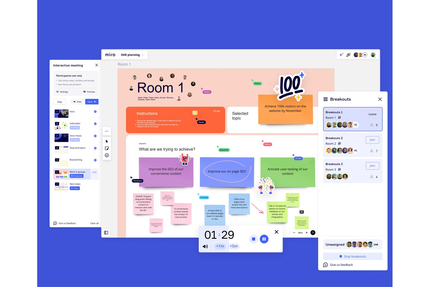 Miro screenshot - 10 Best Agile Project Management Software Reviewed For 2026