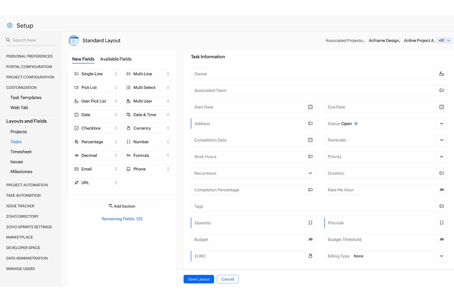 Zoho Projects screenshot - 10 Best monday.com Alternatives For Project Teams in 2026
