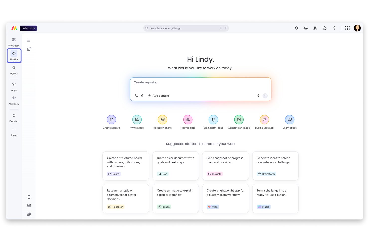 monday AI Workspace screenshot - 10 Best Mavenlink Alternatives: Complete Guide For 2026