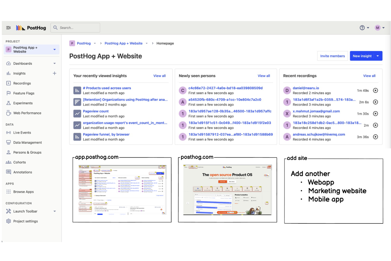PostHog screenshot - 10 Best Mixpanel Alternatives in 2026