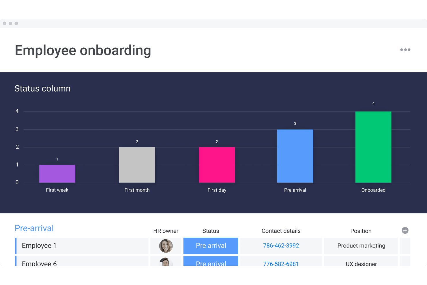 monday AI Workspace screenshot - 10 Best HR Management Software Reviewed in 2026