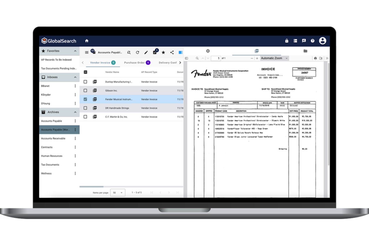 Square 9 screenshot - 10 Best Document Management Software for Education in 2026
