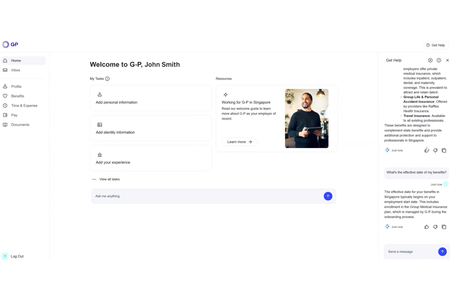 G-P screenshot - 10 beste diensten voor formeel werkgeverschap in Nieuw-Zeeland voor 2026