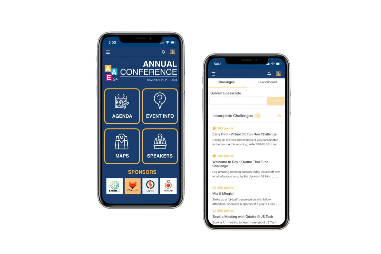 EventMobi manages registration, event apps, check-in, and attendee engagement.