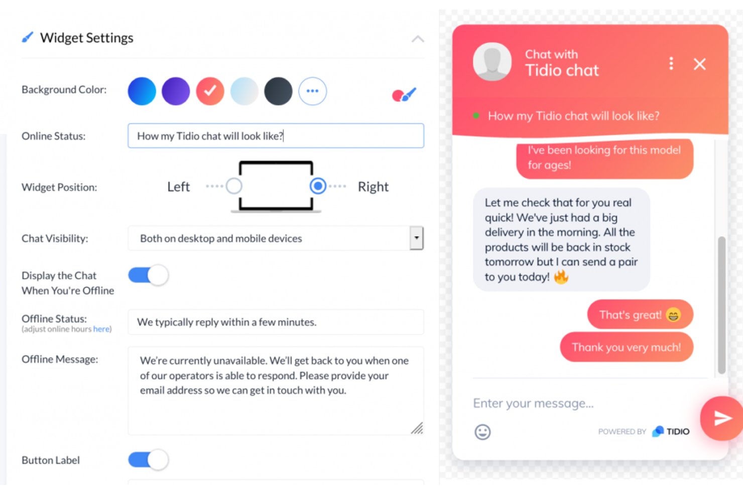Tidio screenshot - 10 Best Free Customer Service Software of 2026