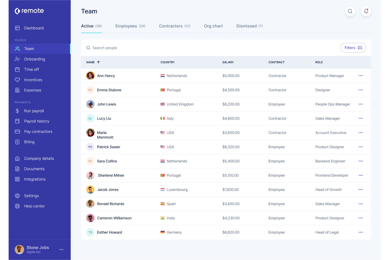 Remote screenshot - 10 Best Payroll Software for Contractors in 2026