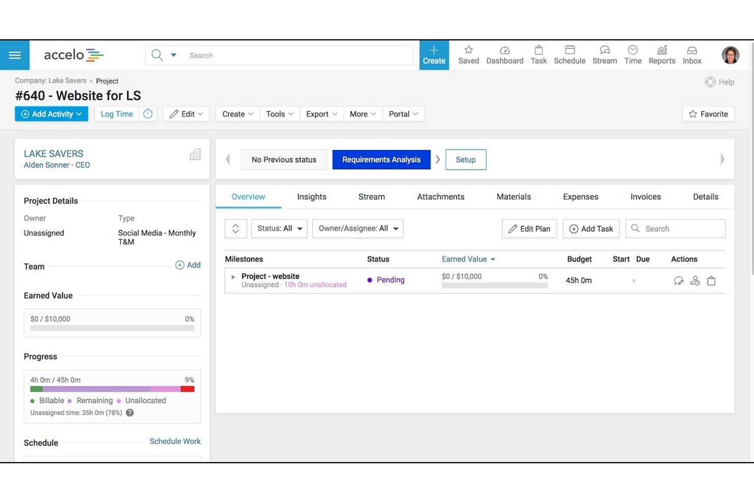 Accelo screenshot - 10 Best Hive Competitors and Alternatives: Reviewed in 2026