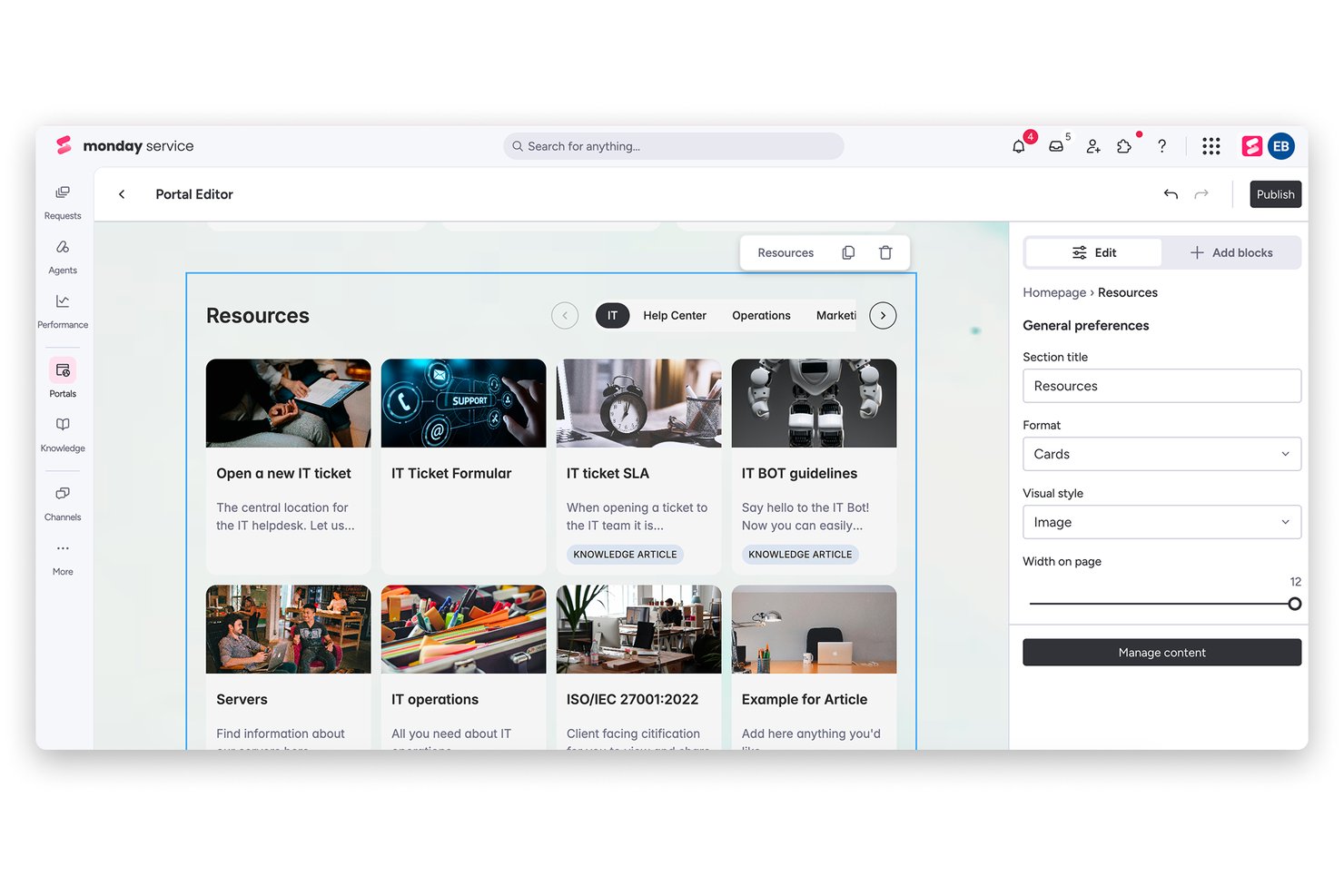 monday AI Workspace screenshot - 10 Best Project Management Tools With Client Portals for 2026