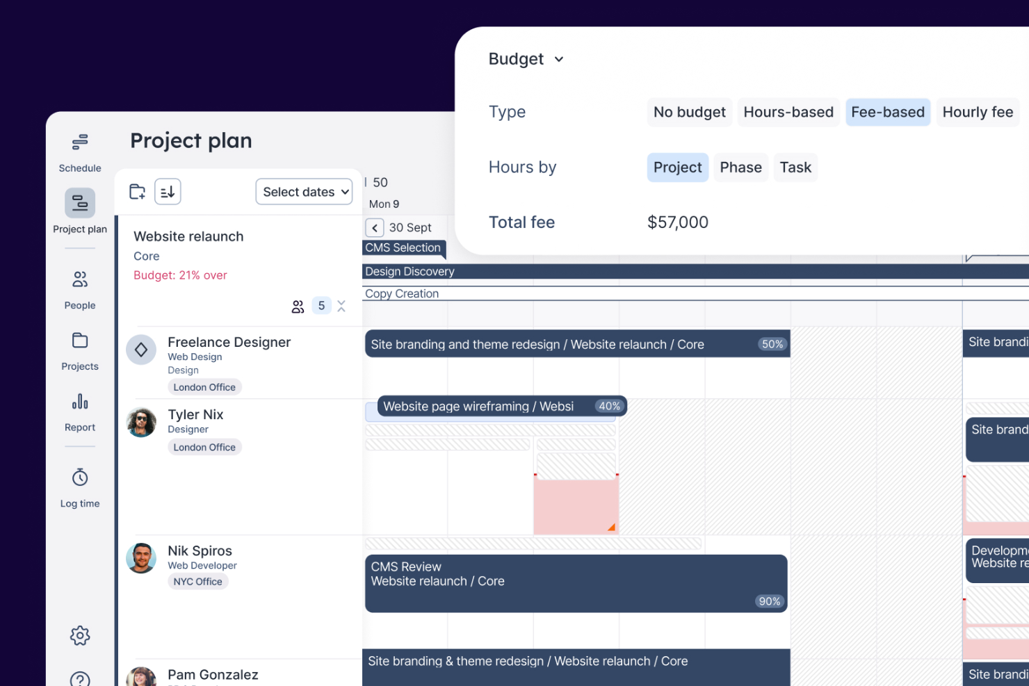 Float.com screenshot - I 10 migliori software di gestione delle risorse per agenzie nel 2026