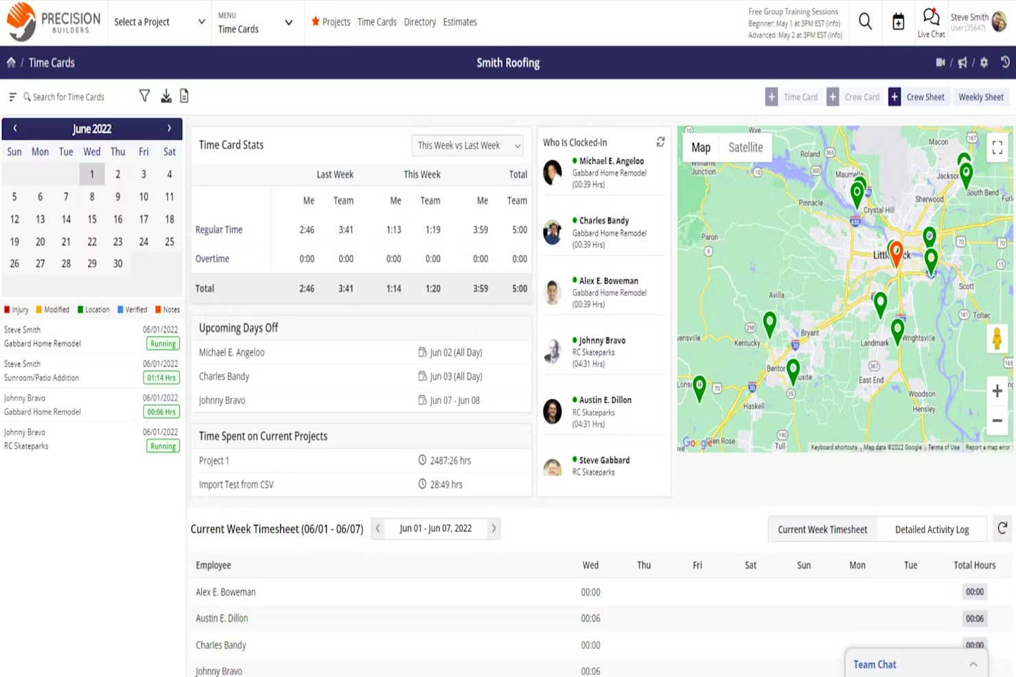 Contractor Foreman screenshot - 20 bedste gratis softwareløsninger til administration af digitale aktiver i 2026