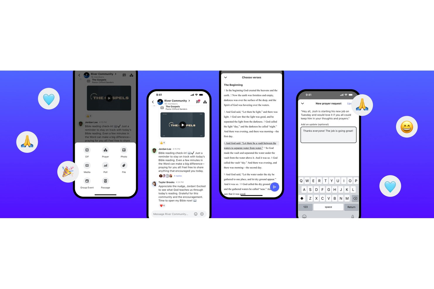 Subsplash screenshot - 10 meilleures applications de communication pour églises en 2026