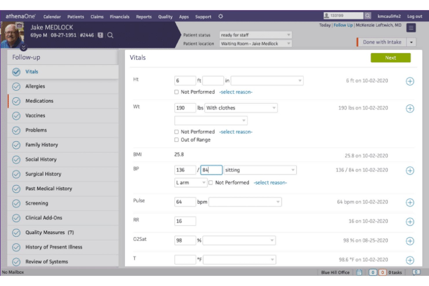 athenahealth screenshot - 10 Beste Gastroenterologie-EMR-Software im Jahr 2026