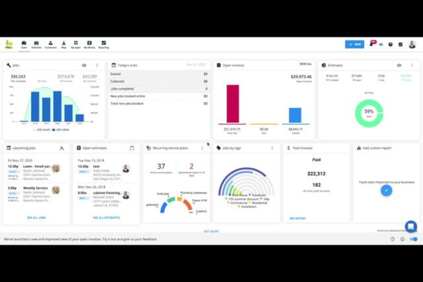 Housecall Pro screenshot - 10 Best HVAC Project Management Software Reviewed in 2026